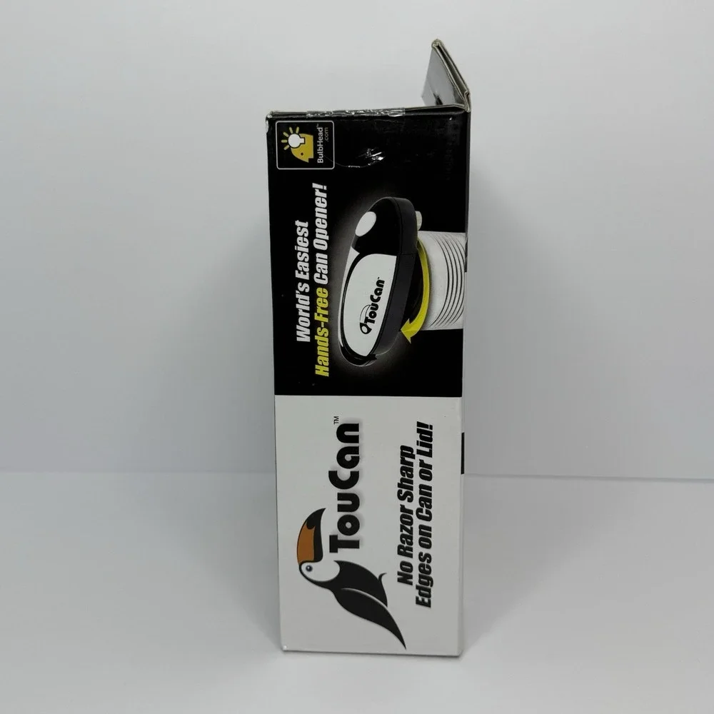 TouCan Worlds Easiest Hands-Free Can Opener As Seen On TV Brand New Sealed